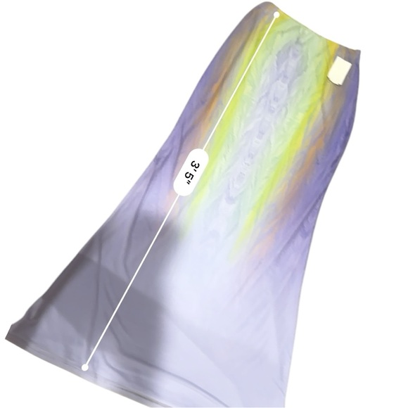 AFRM Cara High Rise Maxi Skirt Medium - Picture 6 of 10